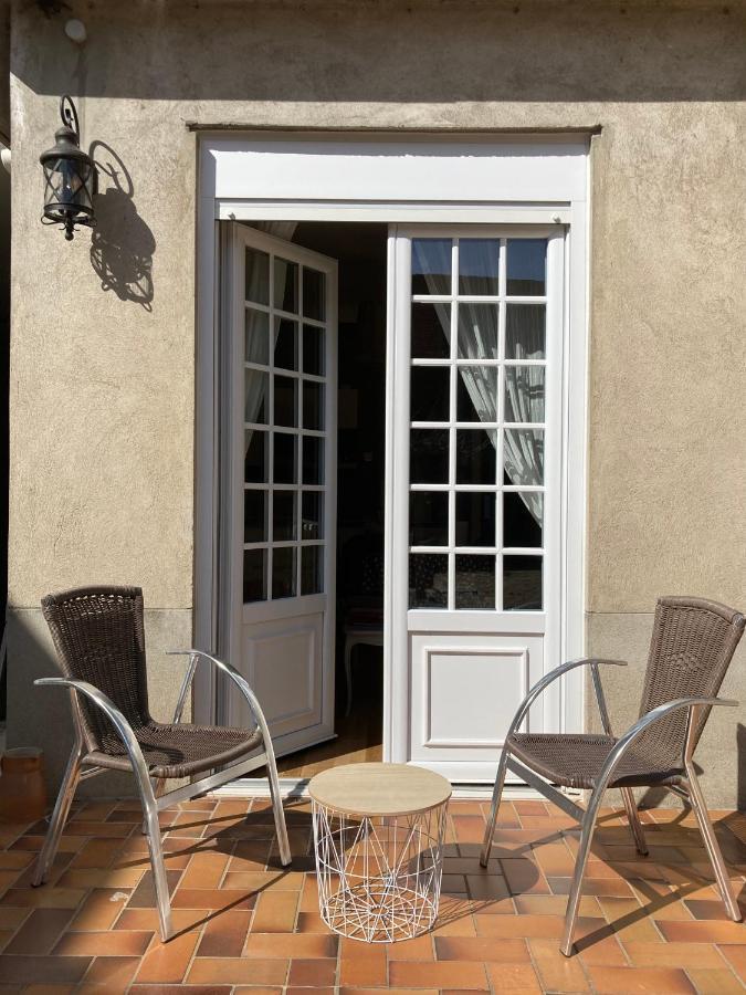 La Maison Virginie 1 A 2 Pers Charmant Hyper Centre- Cour- Parking- Linge- Fibre- Proximite Lac Canal Piscine 蒙塔日 外观 照片