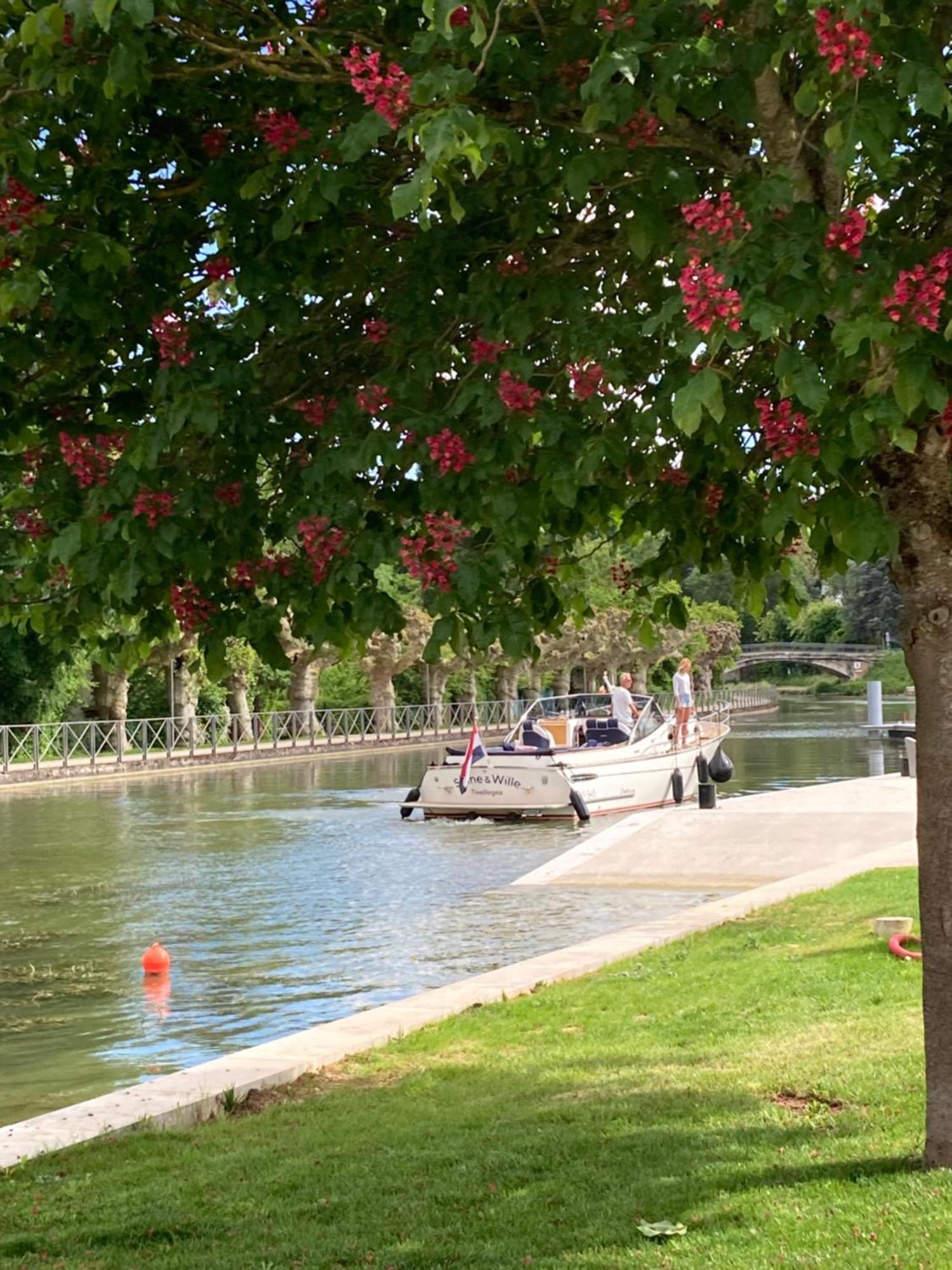 La Maison Virginie 1 A 2 Pers Charmant Hyper Centre- Cour- Parking- Linge- Fibre- Proximite Lac Canal Piscine 蒙塔日 外观 照片